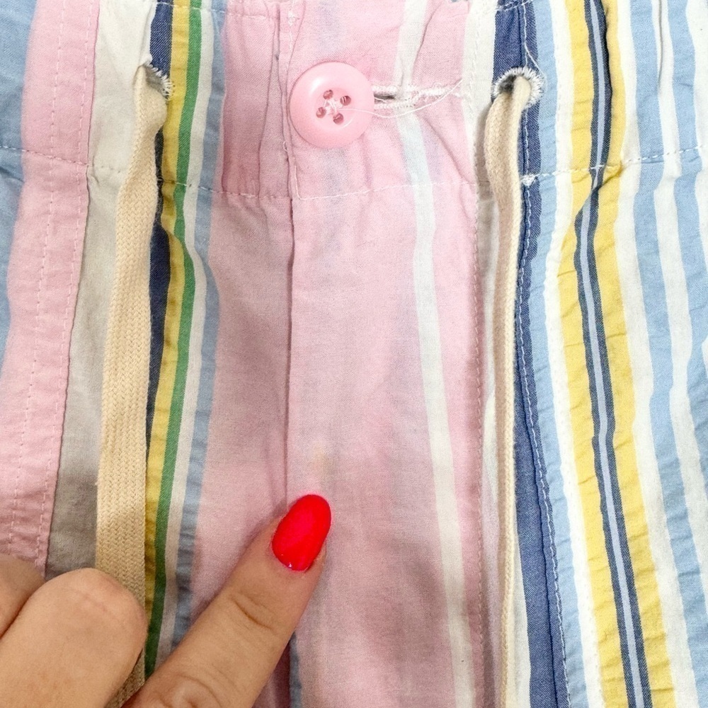 Polo Ralph Lauren Men's Relaxed Fit Seersucker Pink Stripe Short Small - Picture 5 of 7